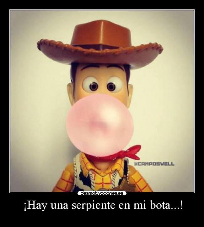 ¡Hay una serpiente en mi bota...! -