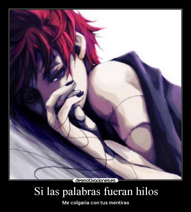 Si las palabras fueran hilos -