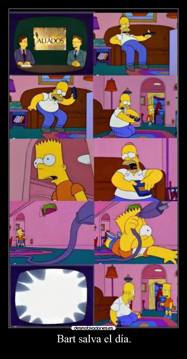 Bart salva el día. - 