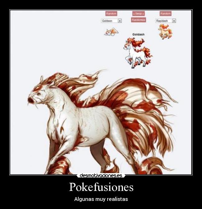 Pokefusiones - Algunas muy realistas