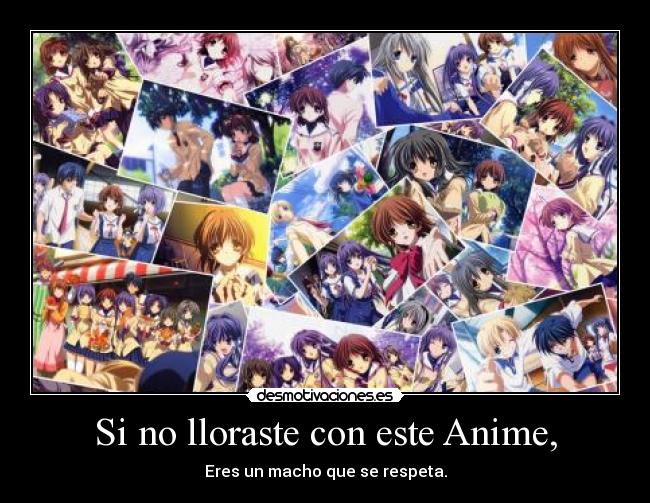 Si no lloraste con este Anime, -