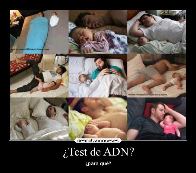 ¿Test de ADN? - 