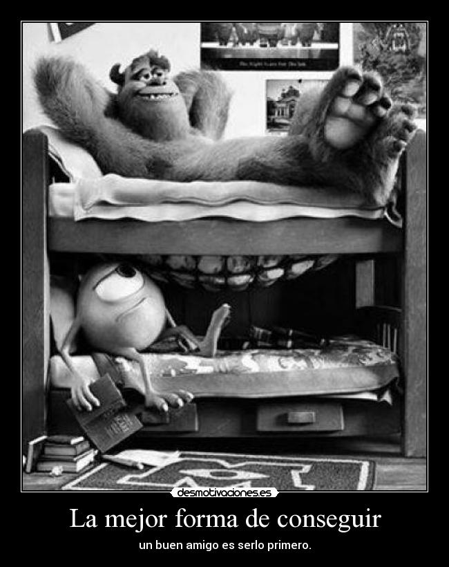 La mejor forma de conseguir -