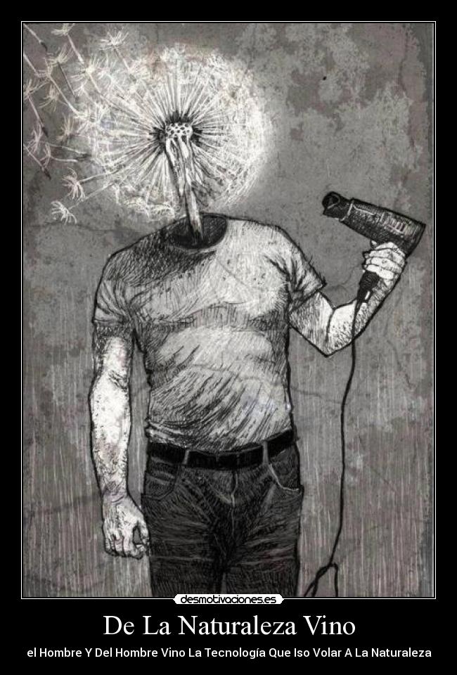 De La Naturaleza Vino - el Hombre Y Del Hombre Vino La Tecnología Que Iso Volar A La Naturaleza