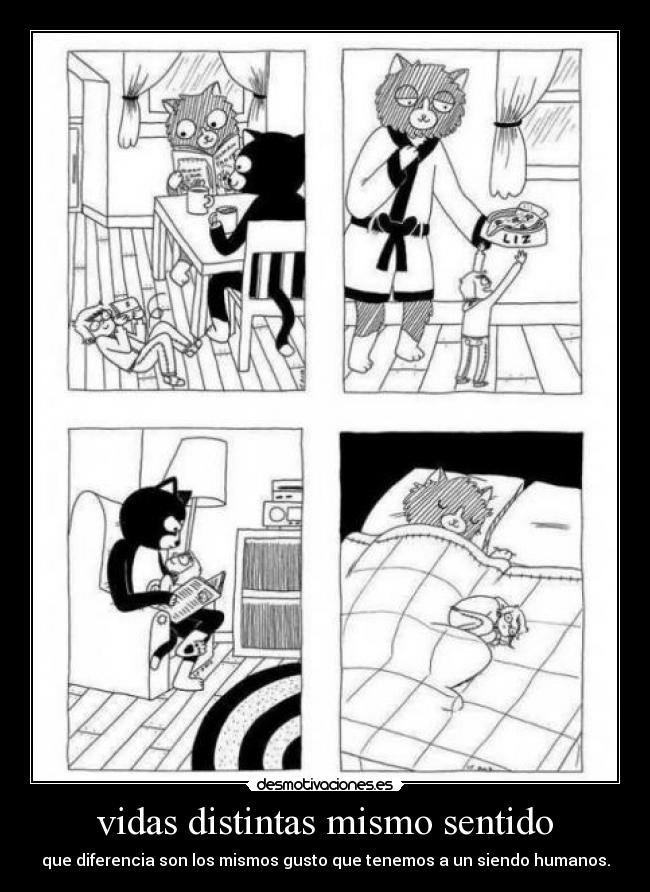 vidas distintas mismo sentido - que diferencia son los mismos gusto que tenemos a un siendo humanos.