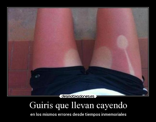 Guiris que llevan cayendo -