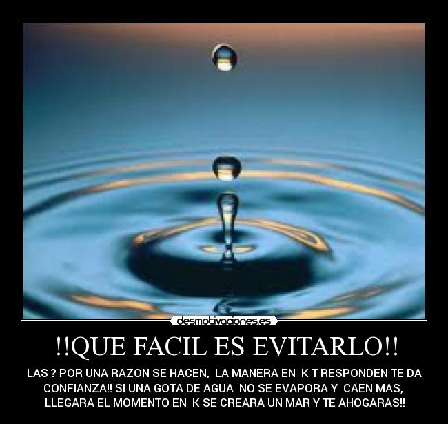 !!QUE FACIL ES EVITARLO!! -