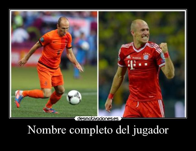 Nombre completo del jugador - 