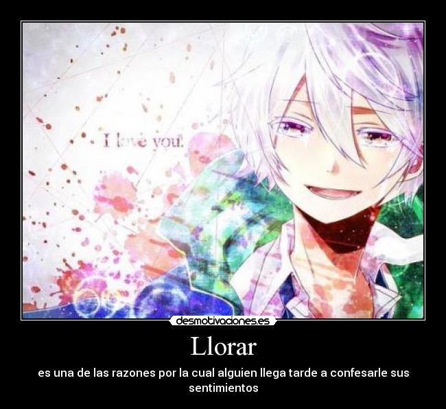 carteles llorar akise aru desmotivaciones