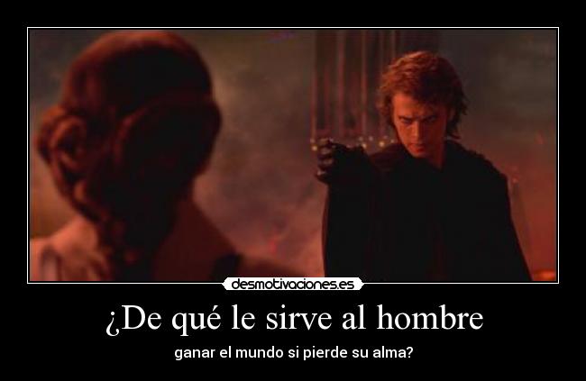 ¿De qué le sirve al hombre -