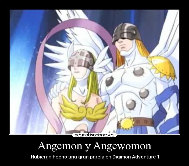Angemon y Angewomon -
