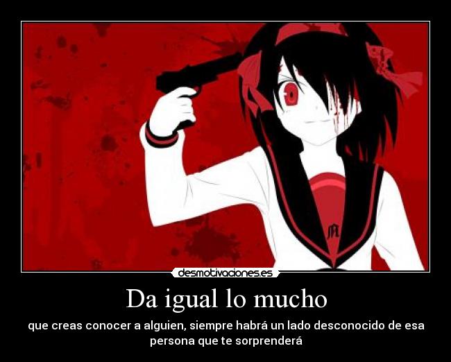 carteles sad anime haruhi suzumiya desmotivaciones