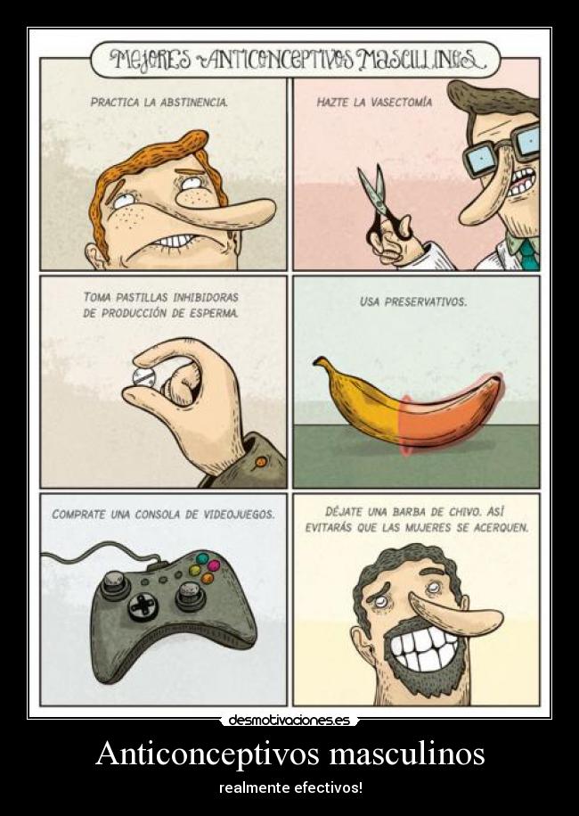 Anticonceptivos masculinos - 