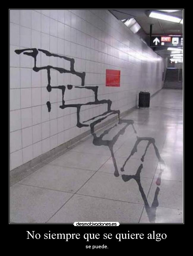 carteles tk73 unicorniosfelices escaleras que existen pero muy bien dibujadas desmotivaciones