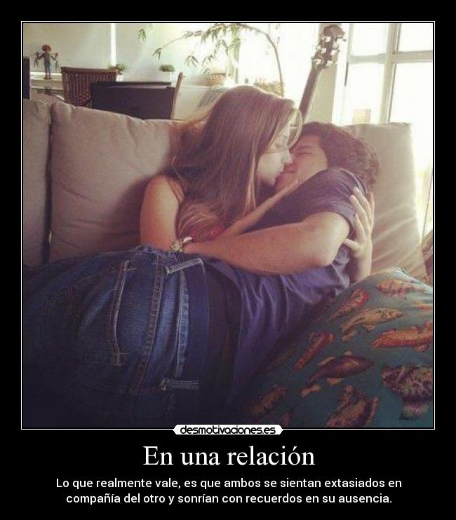 En una relación - 