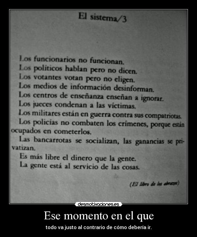 Ese momento en el que -