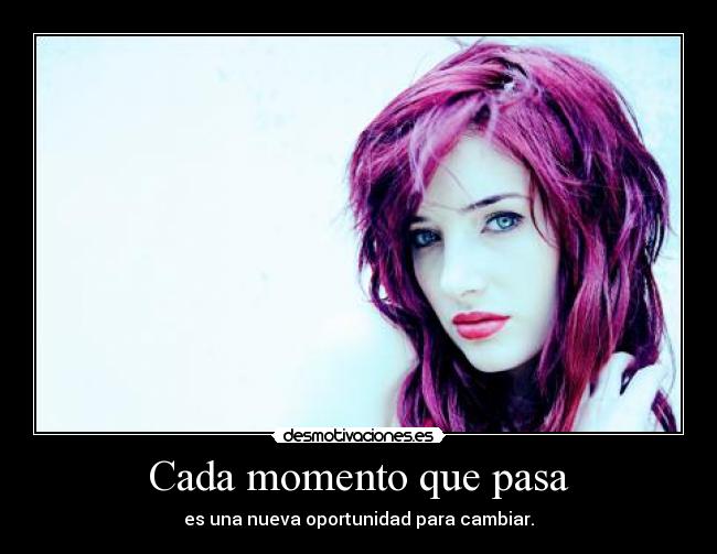 Cada momento que pasa -