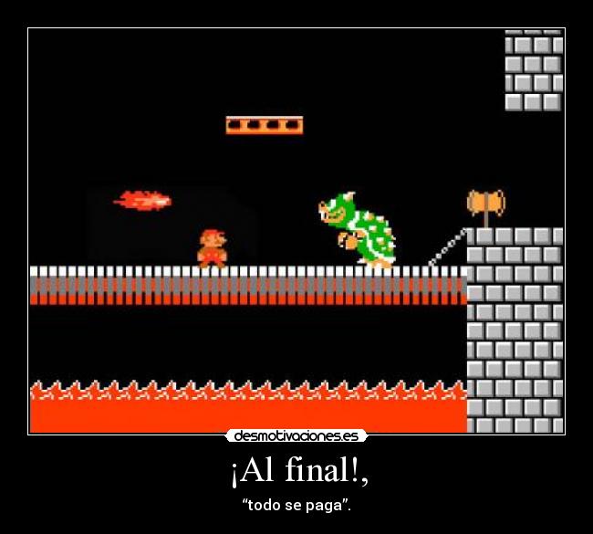 ¡Al final!, - 