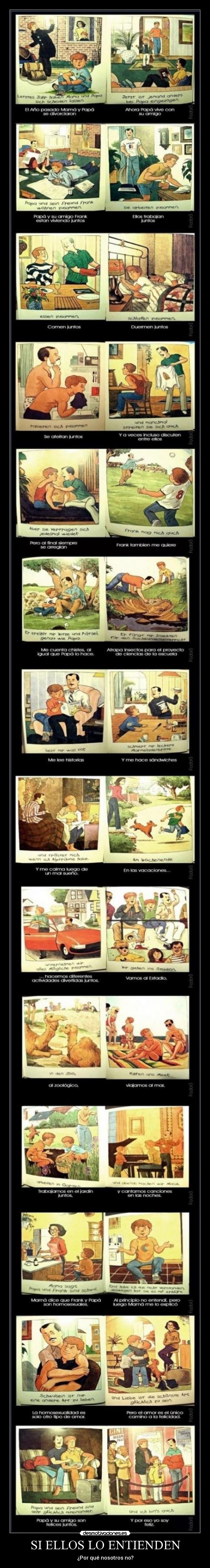 SI ELLOS LO ENTIENDEN - ¿Por qué nosotros no?