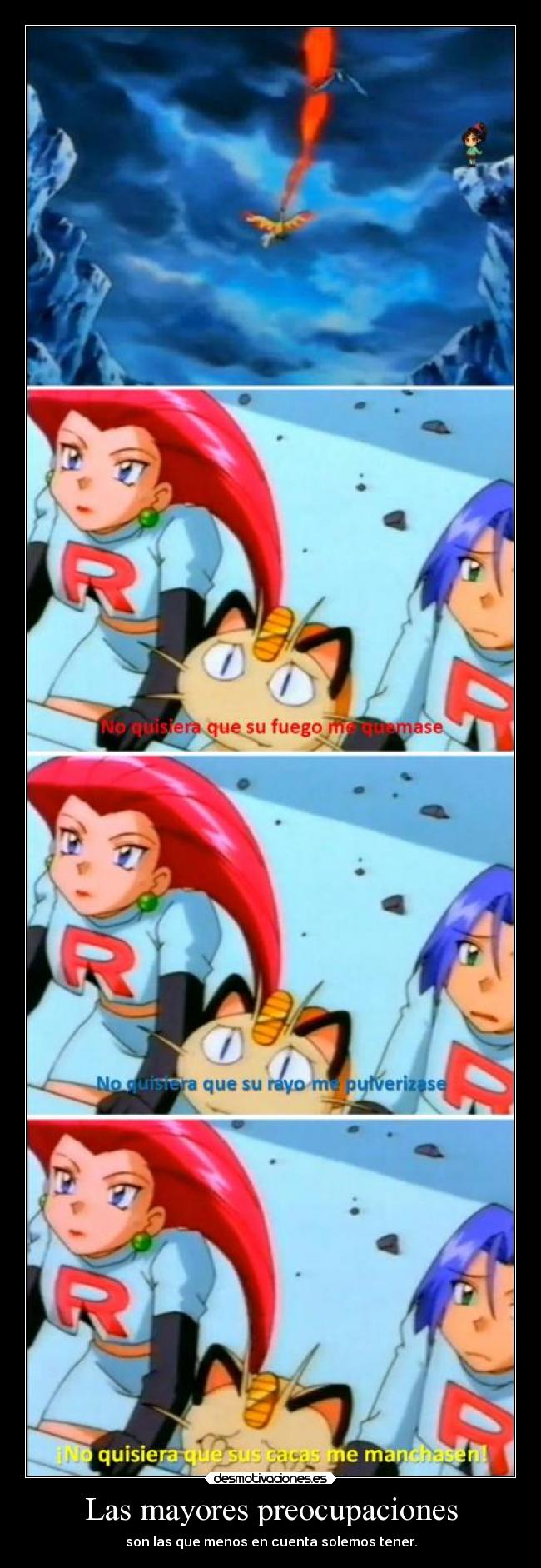 Las mayores preocupaciones -