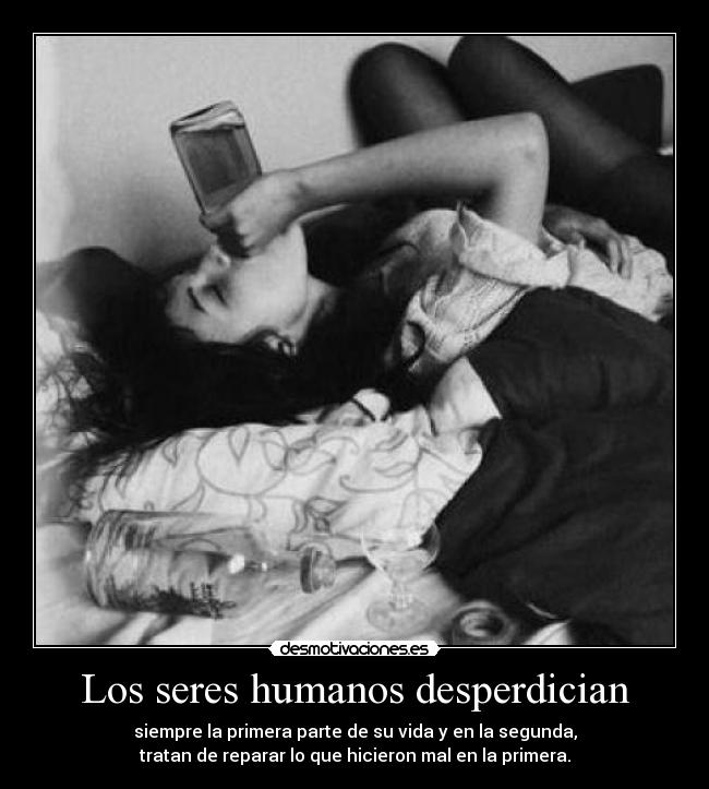 Los seres humanos desperdician -