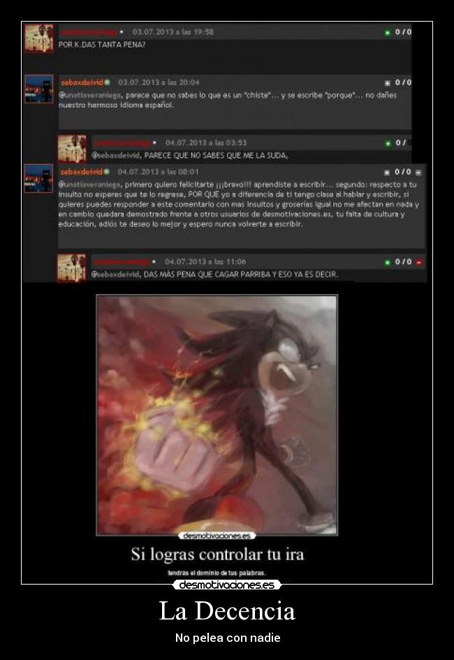 La Decencia - No pelea con nadie