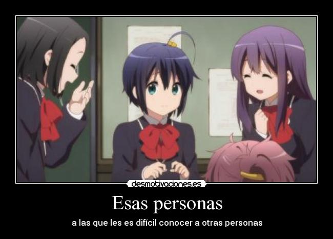 Esas personas -