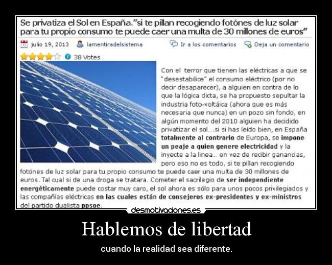 Hablemos de libertad - 