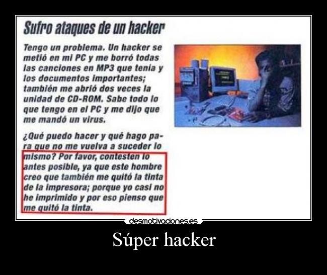 Súper hacker -