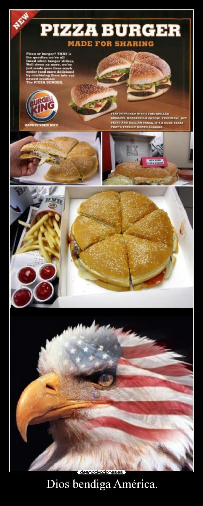 Dios bendiga América. - 