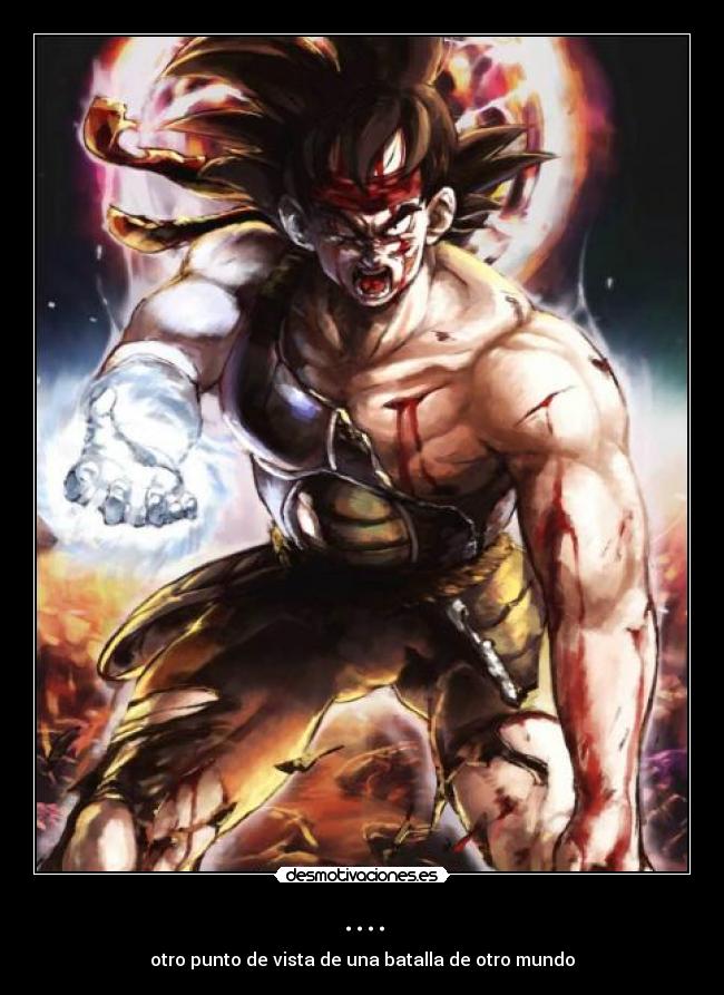 carteles dbz goku bardack desmotivaciones