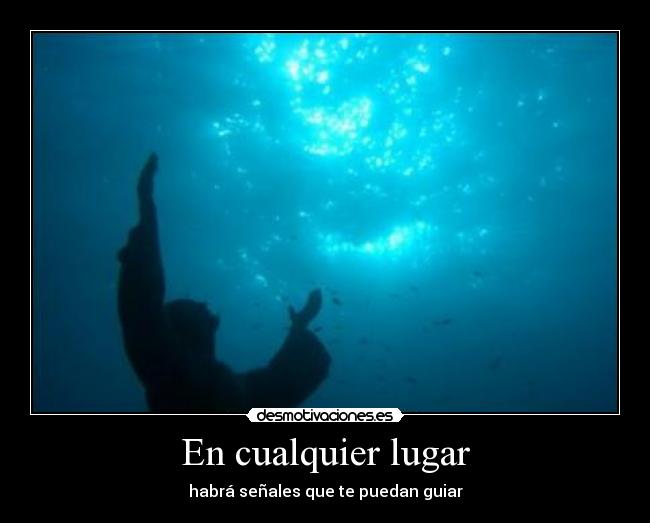 En cualquier lugar -