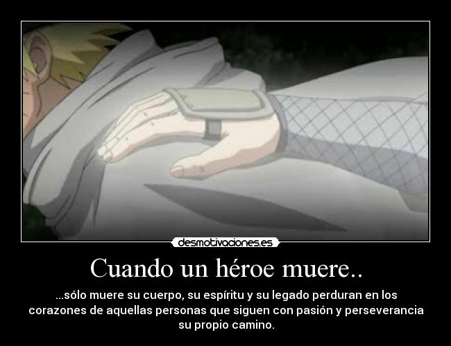Cuando un héroe muere.. - 