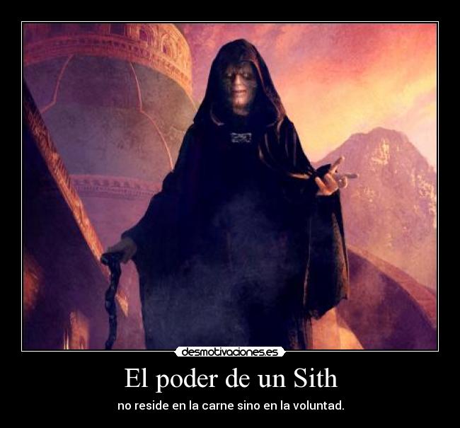 carteles star wars palpatine darth sidious sith desmotivaciones