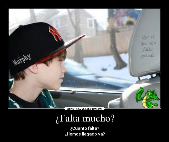 ¿Falta mucho? - 