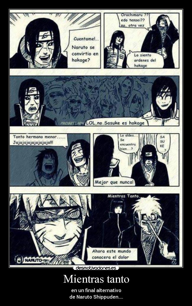 carteles anime desmotivaciones