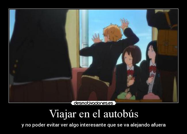 Viajar en el autobús -