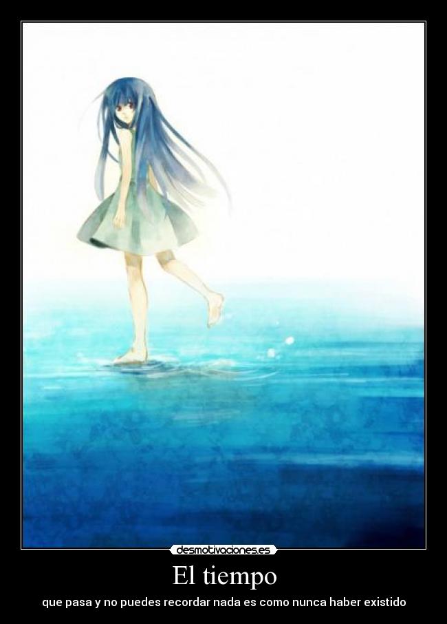 El tiempo -