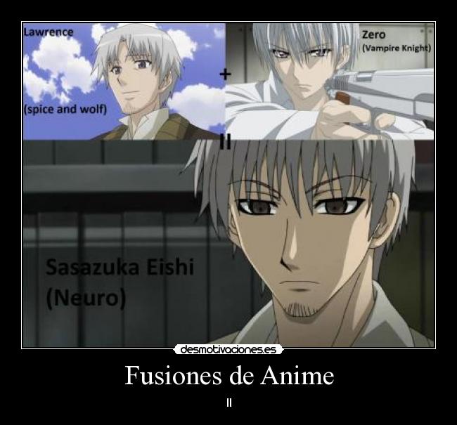 Fusiones de Anime - II