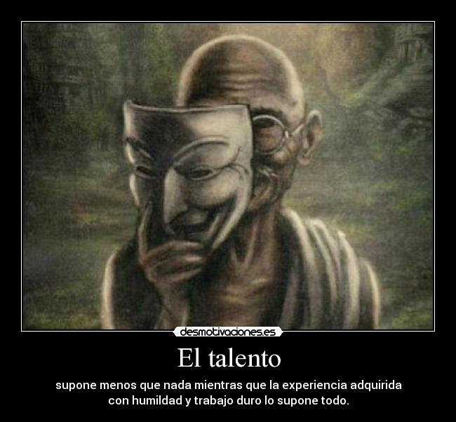 El talento -