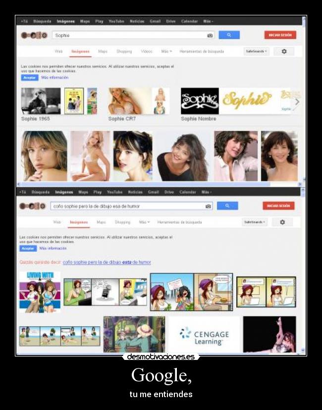 Google, - tu me entiendes