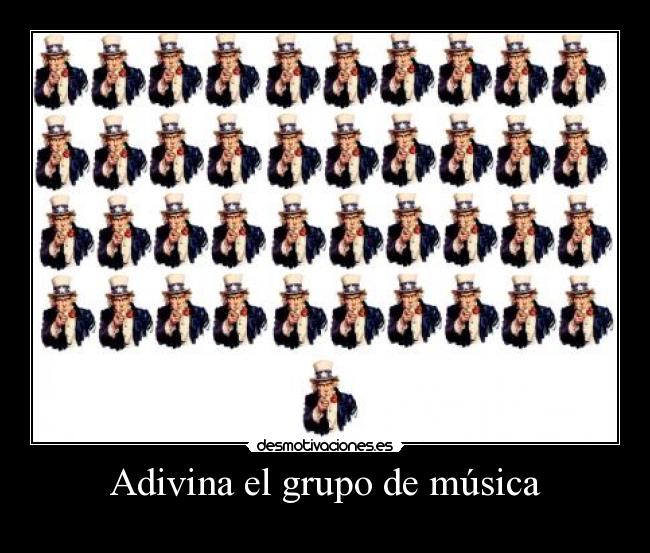 Adivina el grupo de música - 