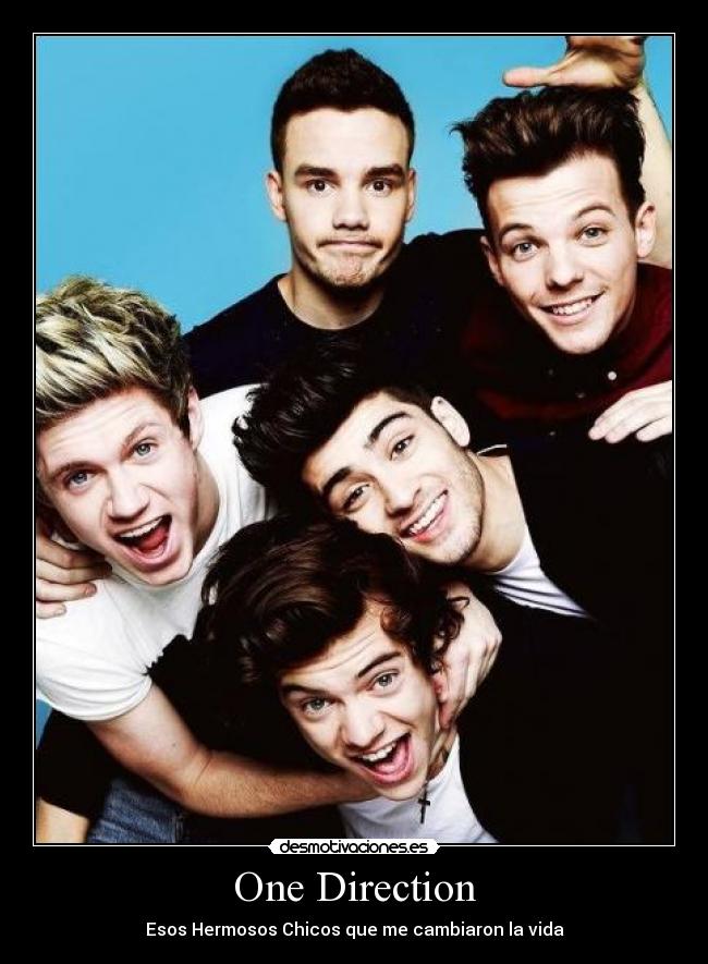 One Direction - Esos Hermosos Chicos que me cambiaron la vida