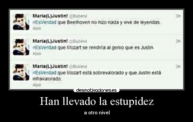 Han llevado la estupidez - a otro nivel