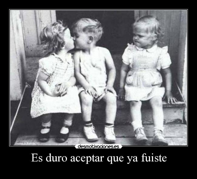 Es duro aceptar que ya fuiste -