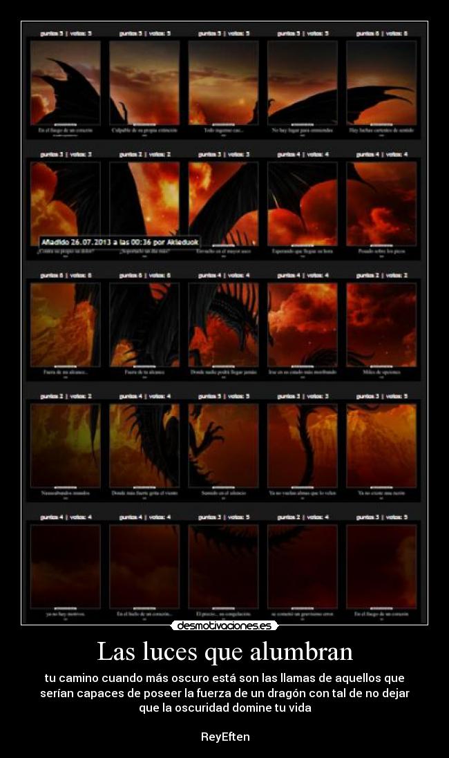 Las luces que alumbran -