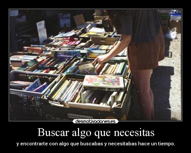 Buscar algo que necesitas - 