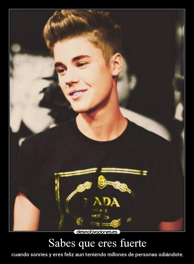 Sabes que eres fuerte -