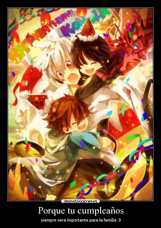 carteles kagerouproject birthdays desmotivaciones