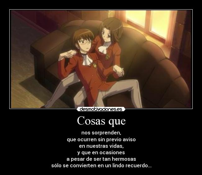 carteles anime kaminomizoshirusekai sorprenden ocaciones apesardetodo recuerdo desmotivaciones